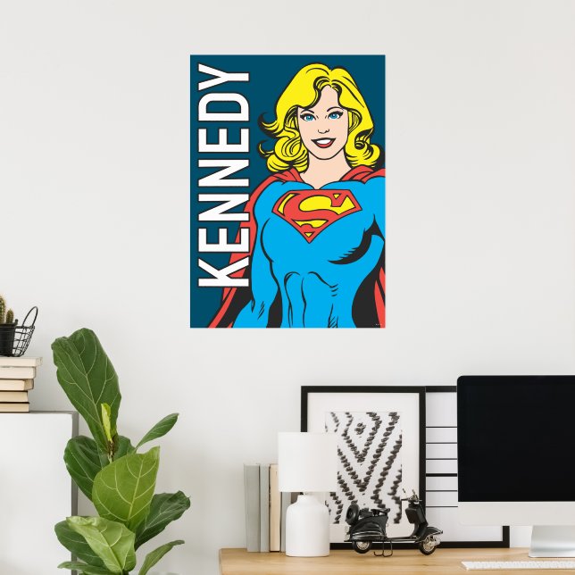 Supergirl Poses Poster (Home Office)
