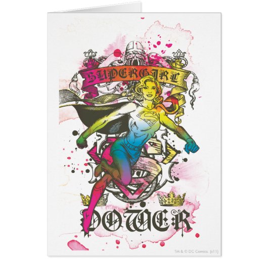 Supergirl Power Cards (Front)