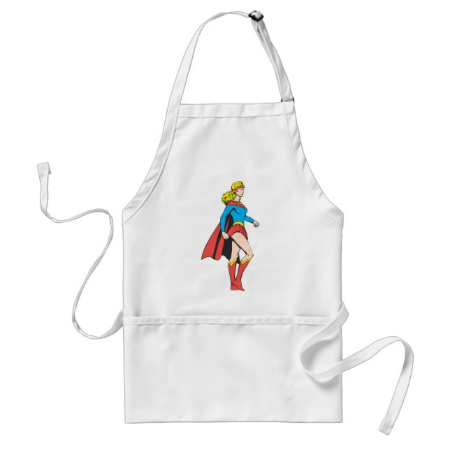 Supergirl Profile Adult Apron (Front)
