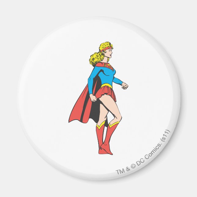 Supergirl Profile Magnet (Front)