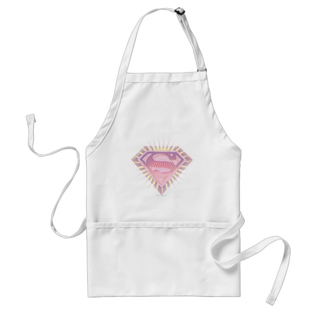 Supergirl Rad Logo Adult Apron (Front)