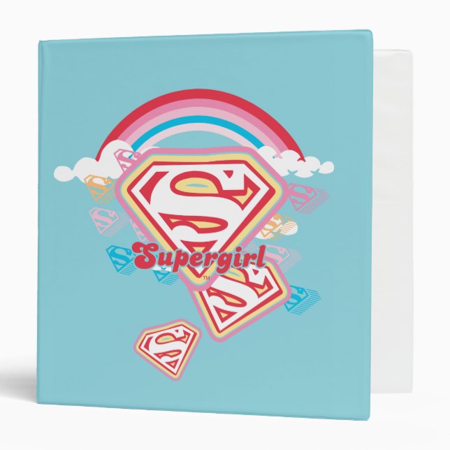 Supergirl Rainbow Binder (Front/Inside)