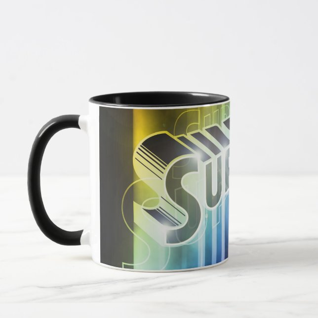 Supergirl Rainbow Mug (Left)