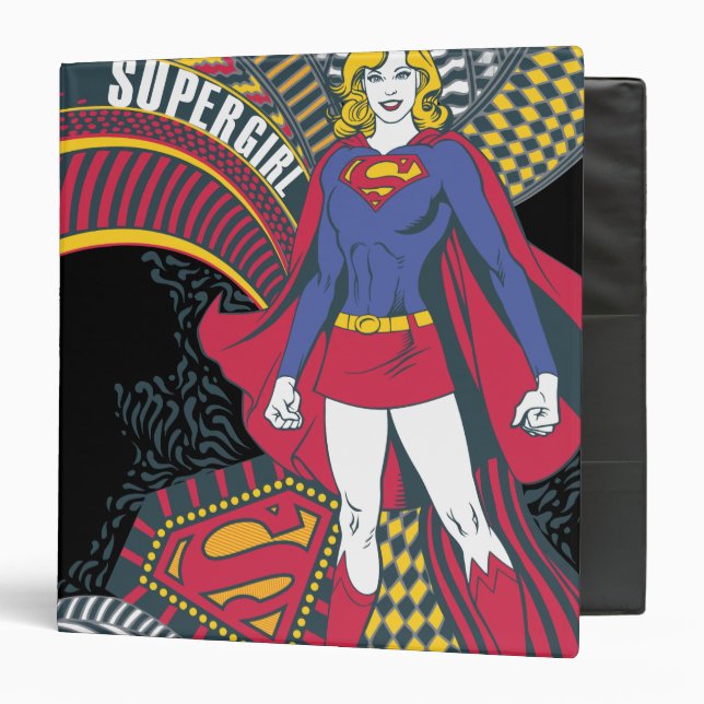 Supergirl Random World 1 Binder (Front/Inside)