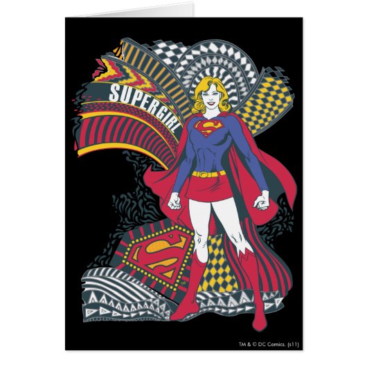 Supergirl Random World 1 Cards (Front)