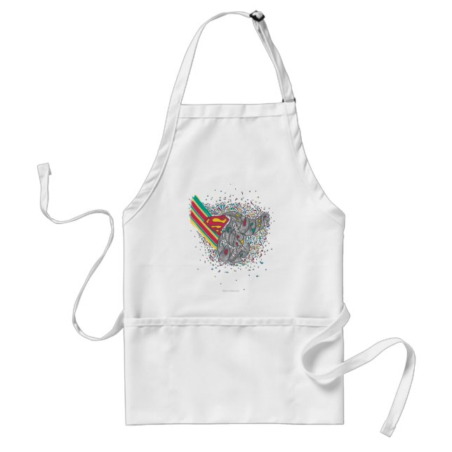Supergirl Random World 2 Adult Apron (Front)