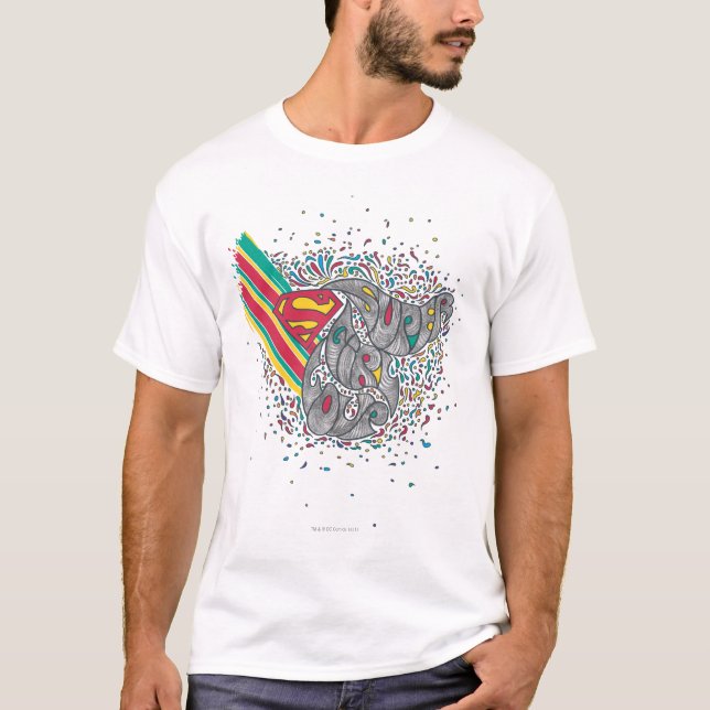 Supergirl Random World 2 T-Shirt (Front)
