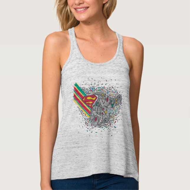 Supergirl Random World 2 Tank Top (Front)