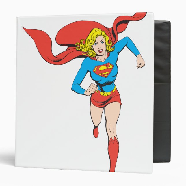 Supergirl Ready to Go 3 Ring Binder (Front/Inside)