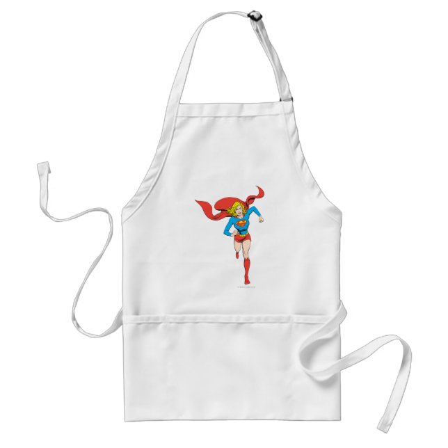 Supergirl Ready to Go Adult Apron (Front)