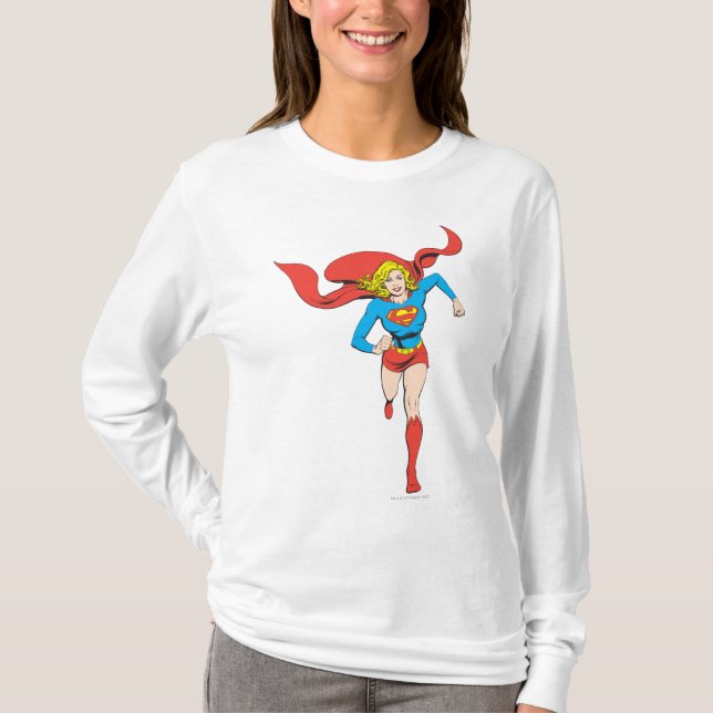 Supergirl Ready to Go T-Shirt (Front)