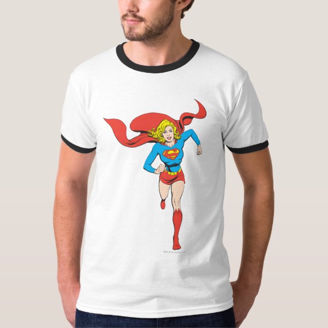 Supergirl Ready to Go T-Shirt (Front)