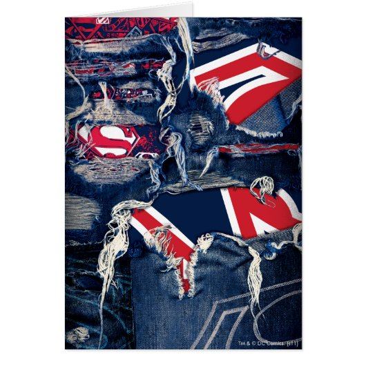Supergirl Red, White & Blue Cards (Front)