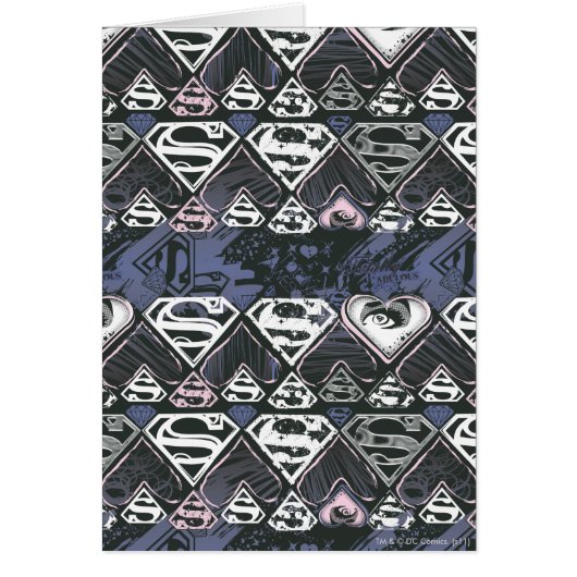 Supergirl Repeat S Pattern Cards (Front)