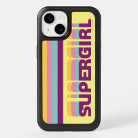 Supergirl Retro Colorshift Graphic