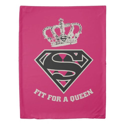 Supergirl S_Shield Fit For A Queen Duvet Cover