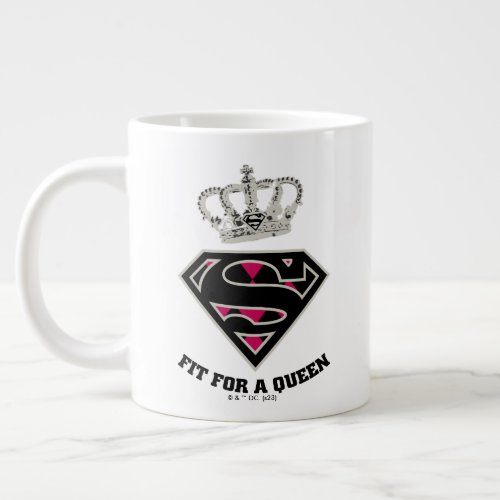 Supergirl S_Shield Fit For A Queen Giant Coffee Mug