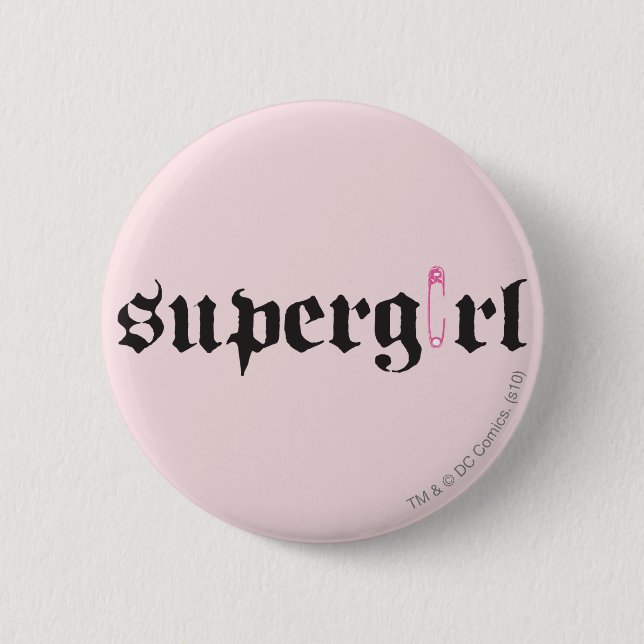 Supergirl Safety Pin Letter (Front)