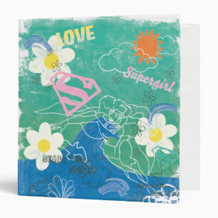 Supergirl Share the Spirit & Love 3 Ring Binder