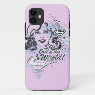 Supergirl She's Out of this World! iPhone 11 Case
