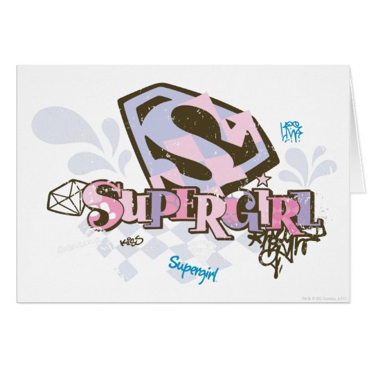 Supergirl So Fabulous 1 Cards (Front Horizontal)