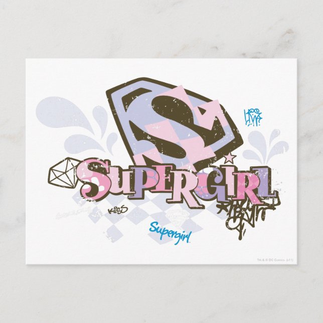 Supergirl So Fabulous 1 Postcard (Front)
