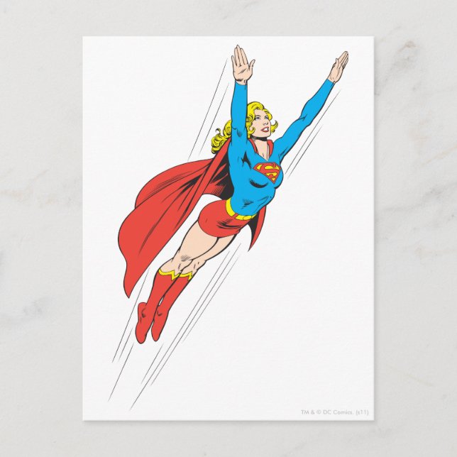 Supergirl Soars High Postcard (Front)