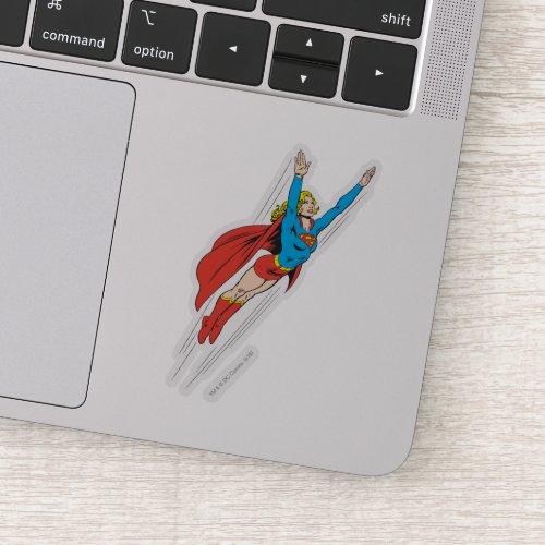 Supergirl Soars High Sticker