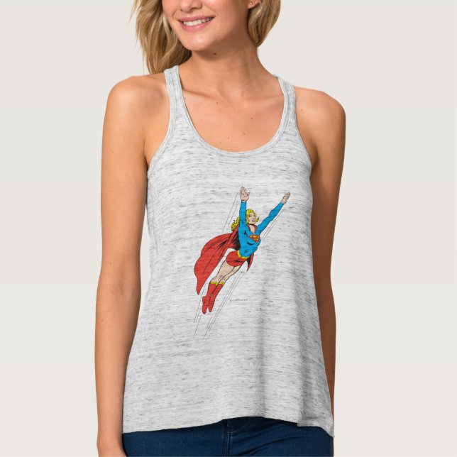 Supergirl Soars High Tank Top (Front)