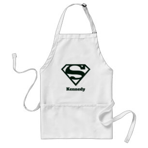 Supergirl Solid S-Shield Adult Apron