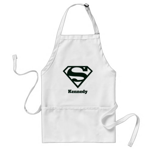 Supergirl Solid S_Shield Adult Apron
