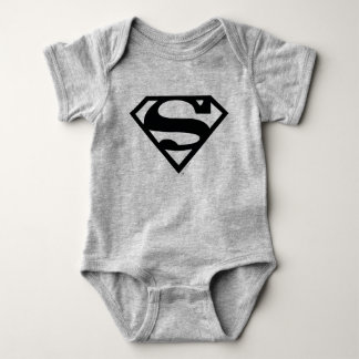 Supergirl Solid S-Shield Baby Bodysuit