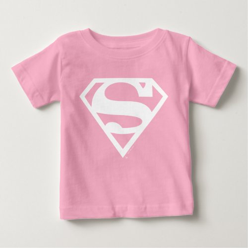 Supergirl Solid S_Shield Baby T_Shirt