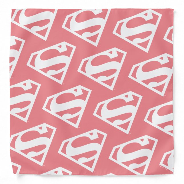 Supergirl Solid S-Shield Bandana (Front)