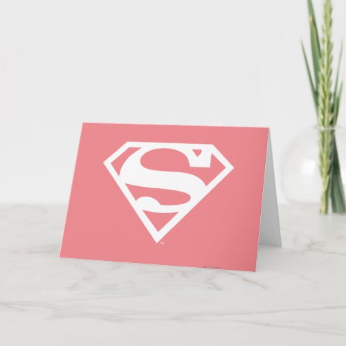 Supergirl Solid S_Shield Card