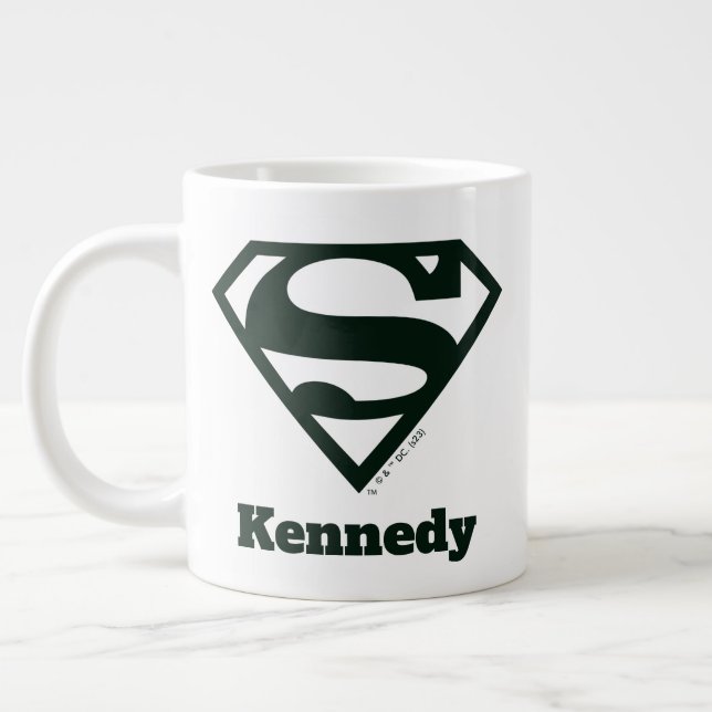 Supergirl Solid S-Shield Giant Coffee Mug (Left)