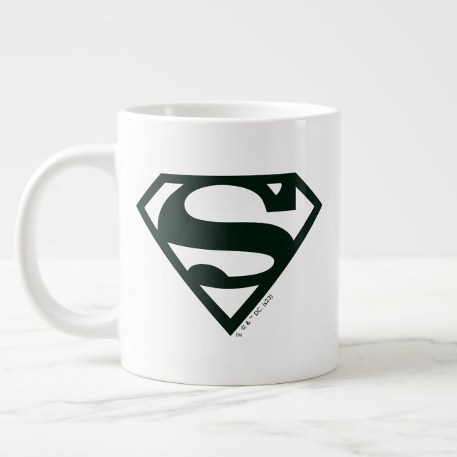 Supergirl Solid S-Shield Giant Coffee Mug (Left)