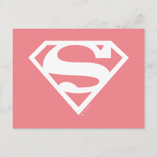 Supergirl Solid S-Shield Postcard