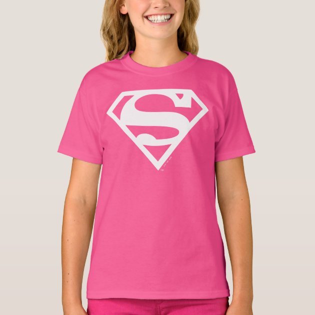 Pink best sale supergirl shirt