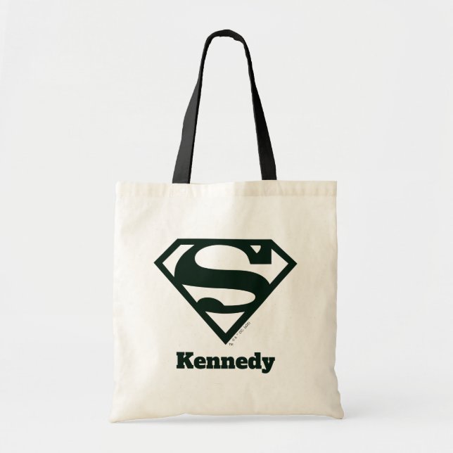Supergirl Solid S-Shield Tote Bag (Front)