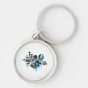 Supergirl Spills and Splatter Keychain