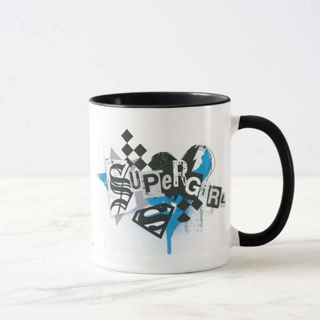 Supergirl Spills and Splatter Mug (Right)