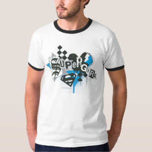 Supergirl Spills and Splatter T-Shirt