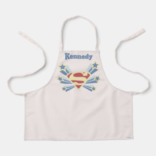 Supergirl Stars S-Shield Apron