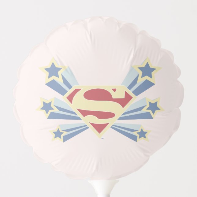 Supergirl Stars S-Shield Balloon (Front)