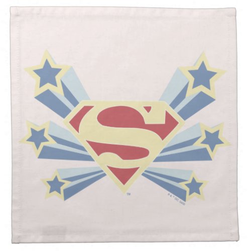 Supergirl Stars S_Shield Cloth Napkin