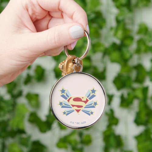 Supergirl Stars S_Shield Keychain