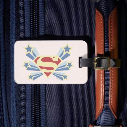 Supergirl Stars S_Shield Luggage Tag
