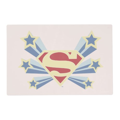 Supergirl Stars S_Shield Placemat
