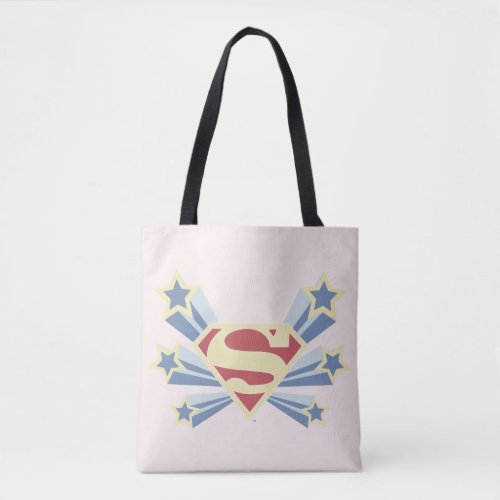Supergirl Stars S_Shield Tote Bag